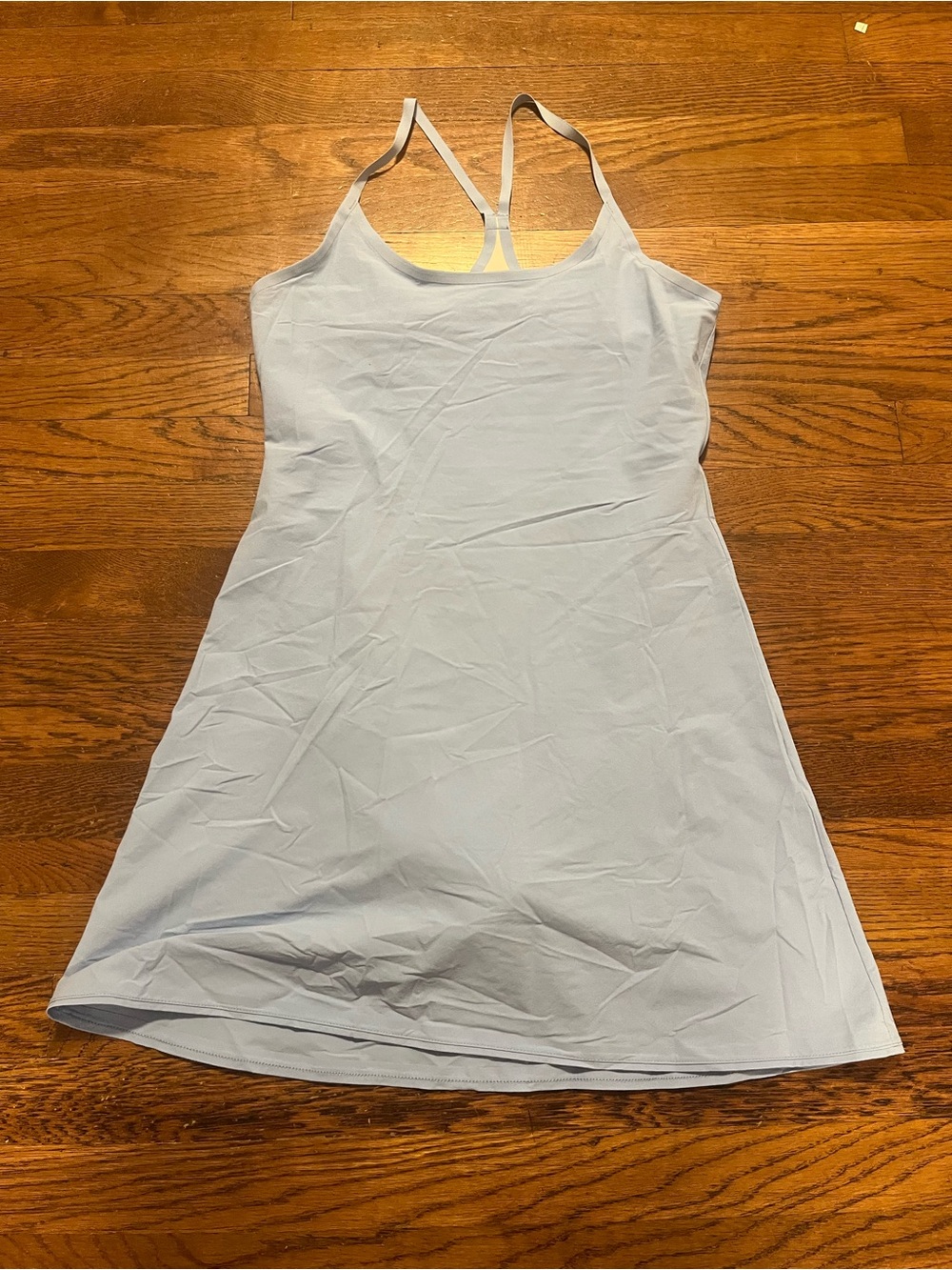 Light Blue Outdoor Voices Racerback Athletic Dress for Women